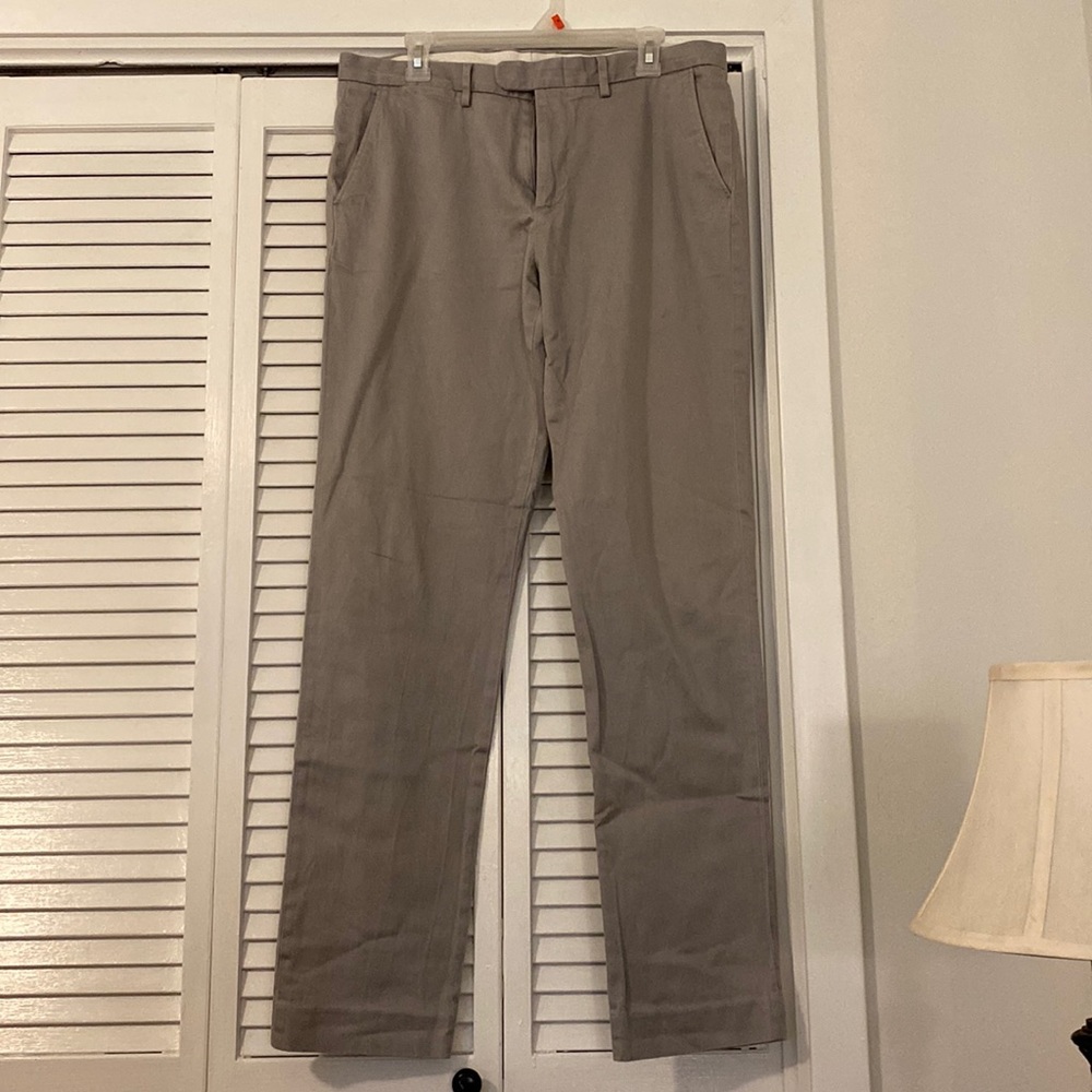 J.Crew bowery stretch 34X34 men’s gray pants
